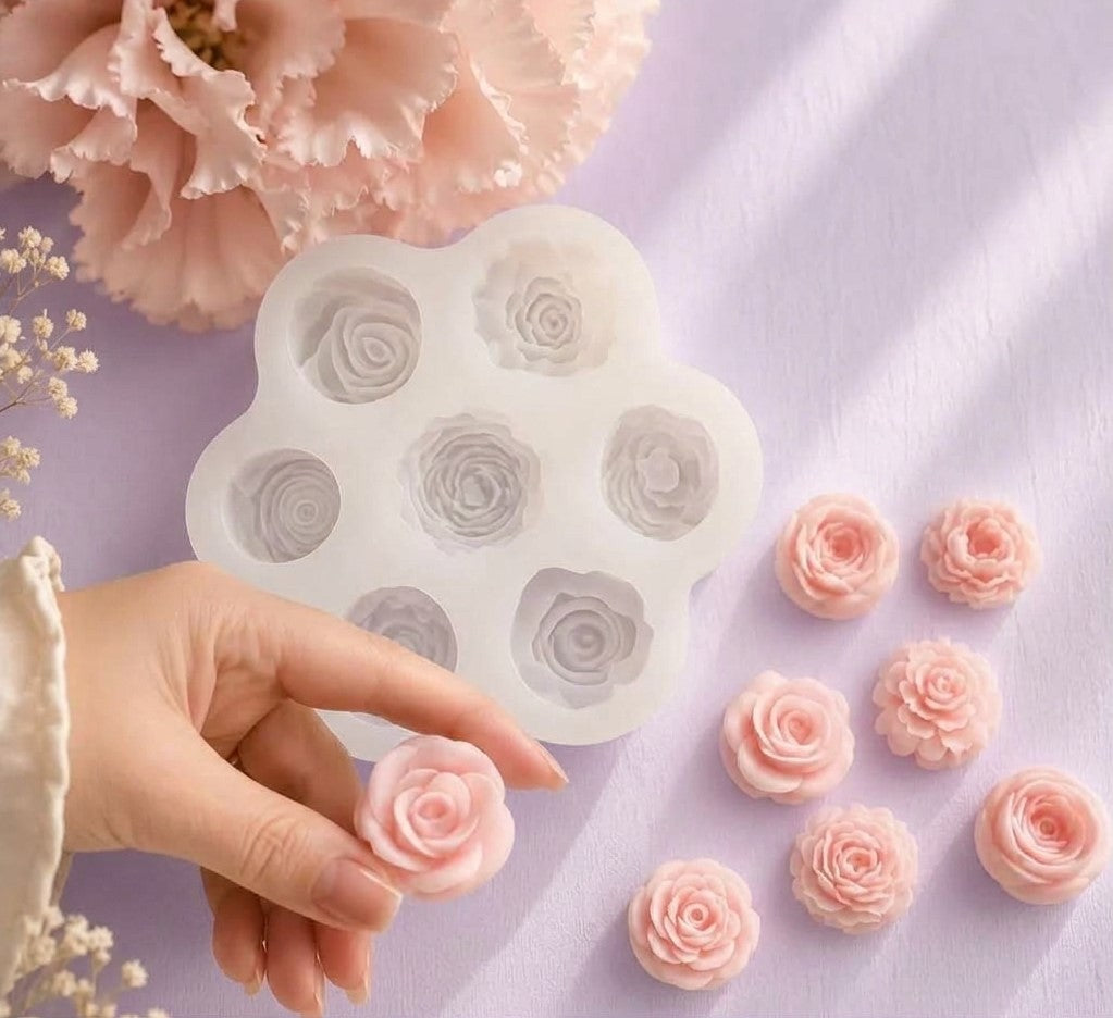 Rose Petal Mini Candle Set