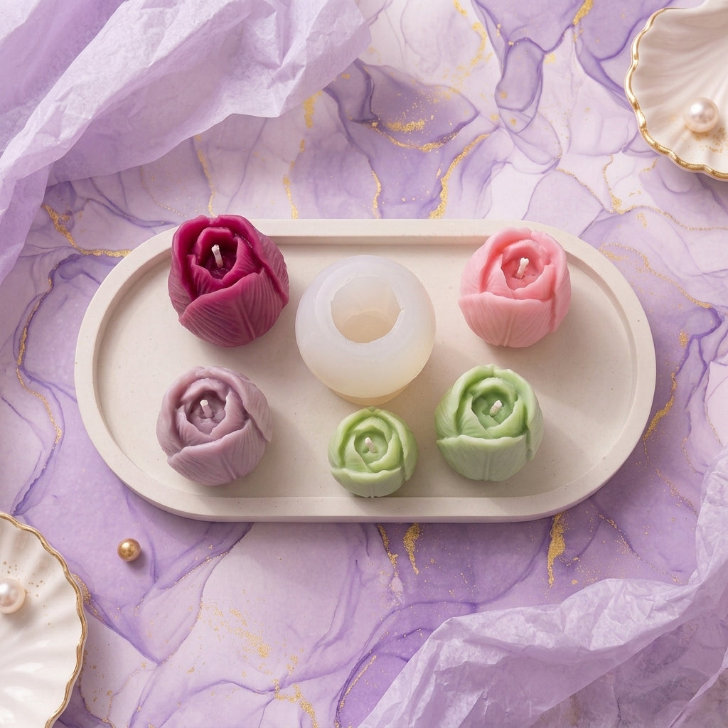 Floral Garden Candle Set