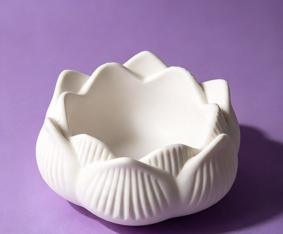 Lotus Bloom Candle Bowl
