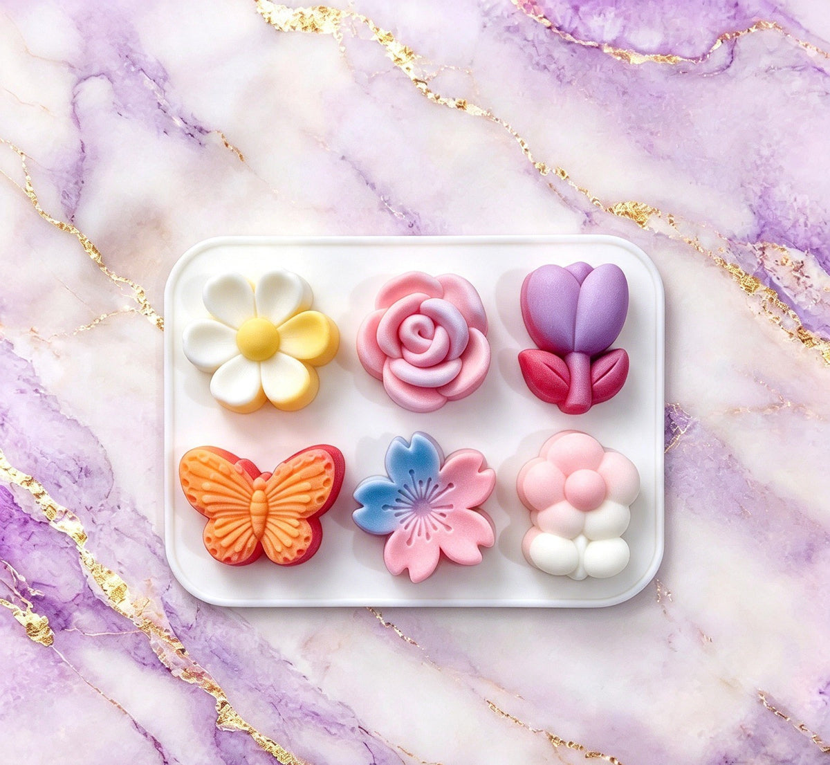 Cute Flowers Mould