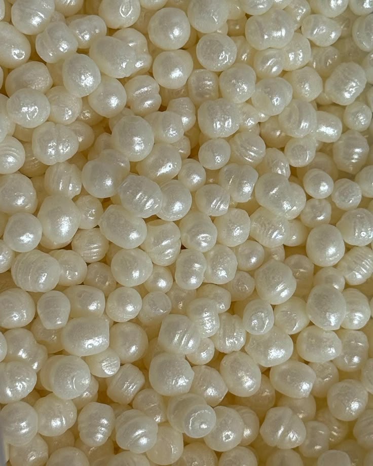 sea pearls made with wax