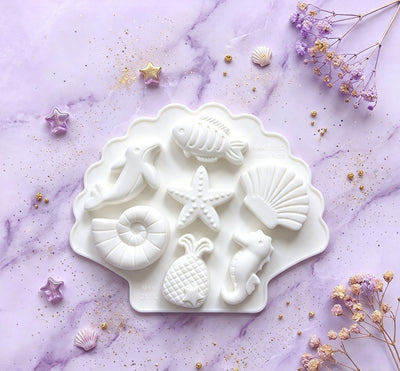 Ocean Shells & Starfish Mould