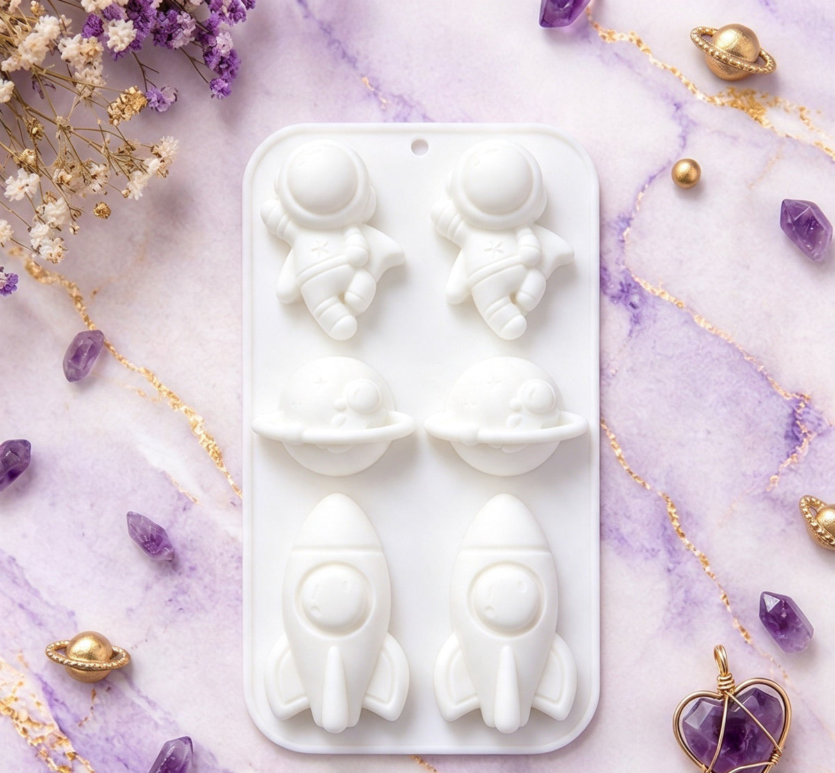 Cute Space Character Mould