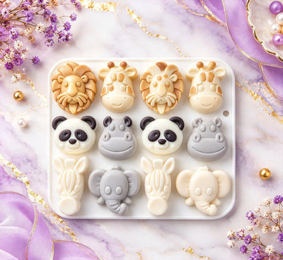 Cute Bear Faces Mould
