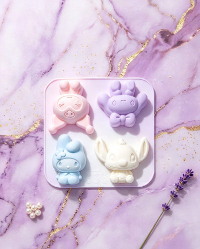 Cute Bunny & Character Mould