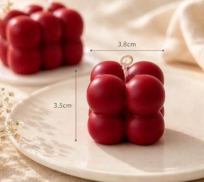 Bubble Cube Candle