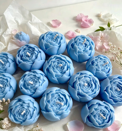 Luxury Rose Bloom Candle Set