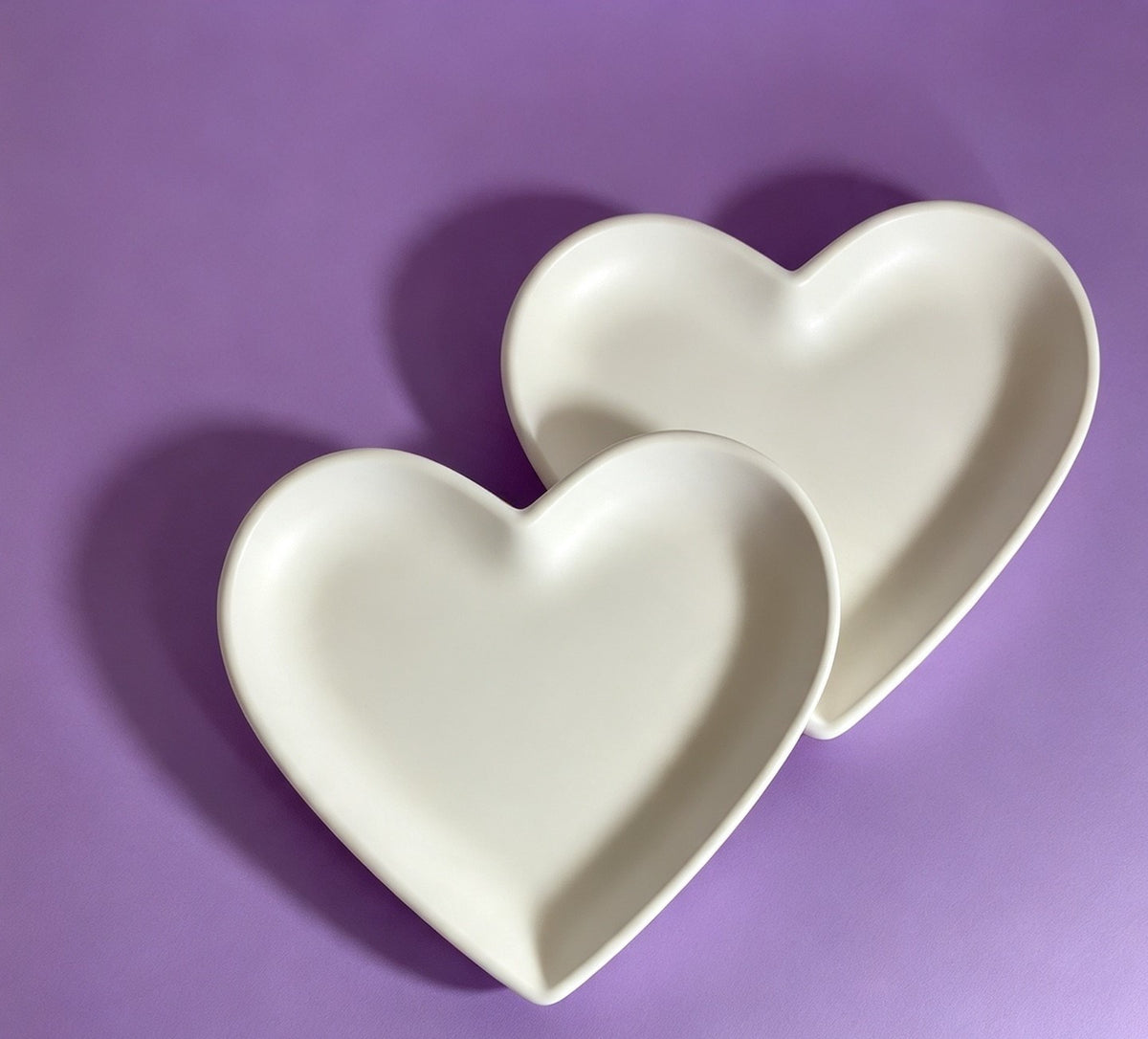 Double Heart Trinket Dish