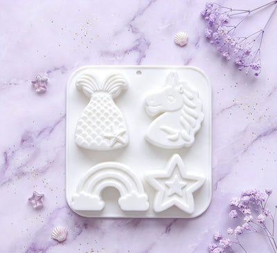 Rainbow, Star & Cute Shapes Mould